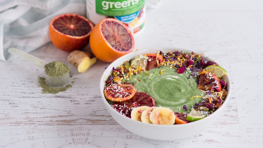 Green Detox Smoothie Bowl