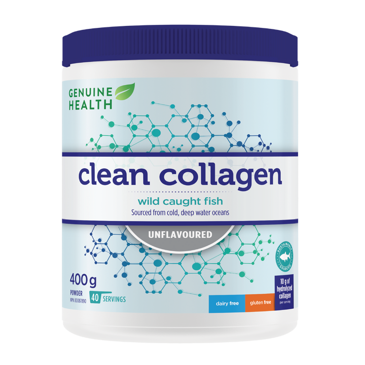 Genuine Health marine collagen unflavoured 40 servings