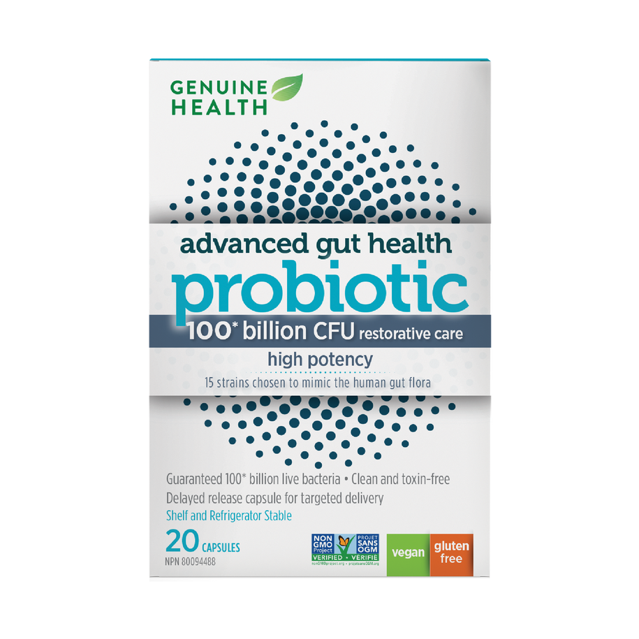 |Genuine Health re-balancing probiotic 100 billion|EN