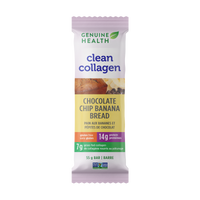 collagen + protein bar | chocolate chip banana bread