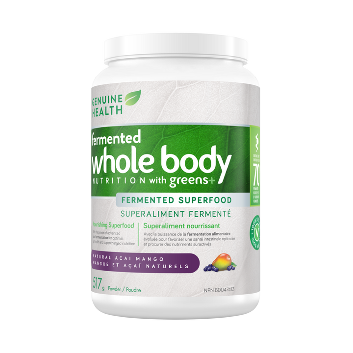 fermented whole body NUTRITION with greens+ | açai mango