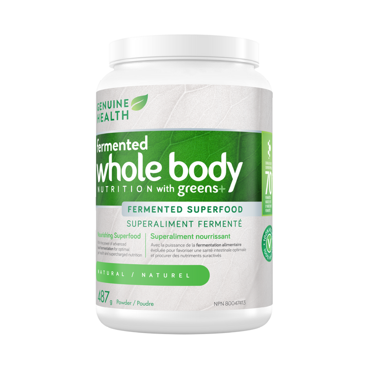 fermented whole body NUTRITION with greens+ | natural