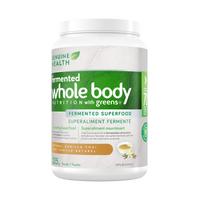 Whole Body NUTRITION fermenté avec greens+ | chaï à la vanille