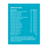 immunitaire quotidien + vitamine d et zinc probiotique | 50 milliards