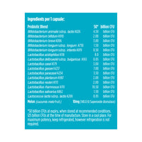 label Genuine Health's advanced gut health probiotic mood ingredients
