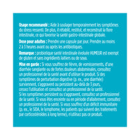 label Genuine Health's advanced gut health probiotic mood french directions