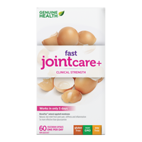 Front label image of Genuine Health fast joint care 60 capsules