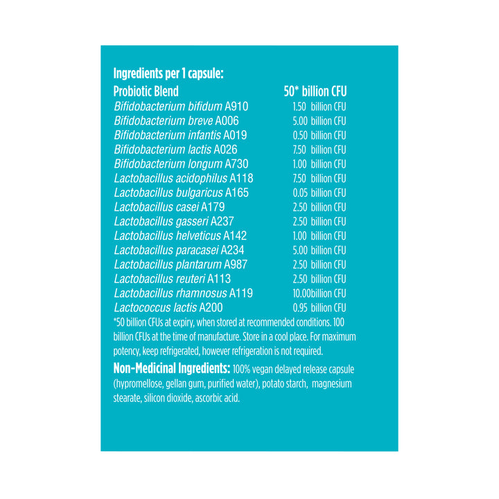 probiotique extra-fort | 50 milliards