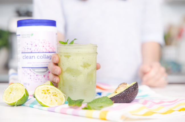 Avocado Lime Refresher with Collagen