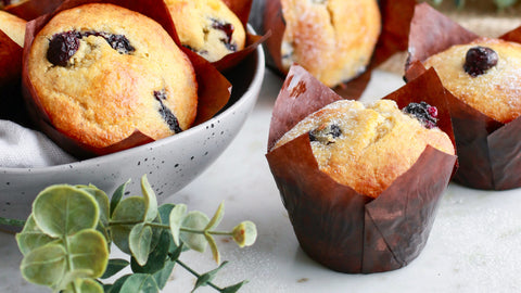 Blueberry Banana Muffins with Collagen