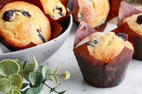 Blueberry Banana Muffins with Collagen
