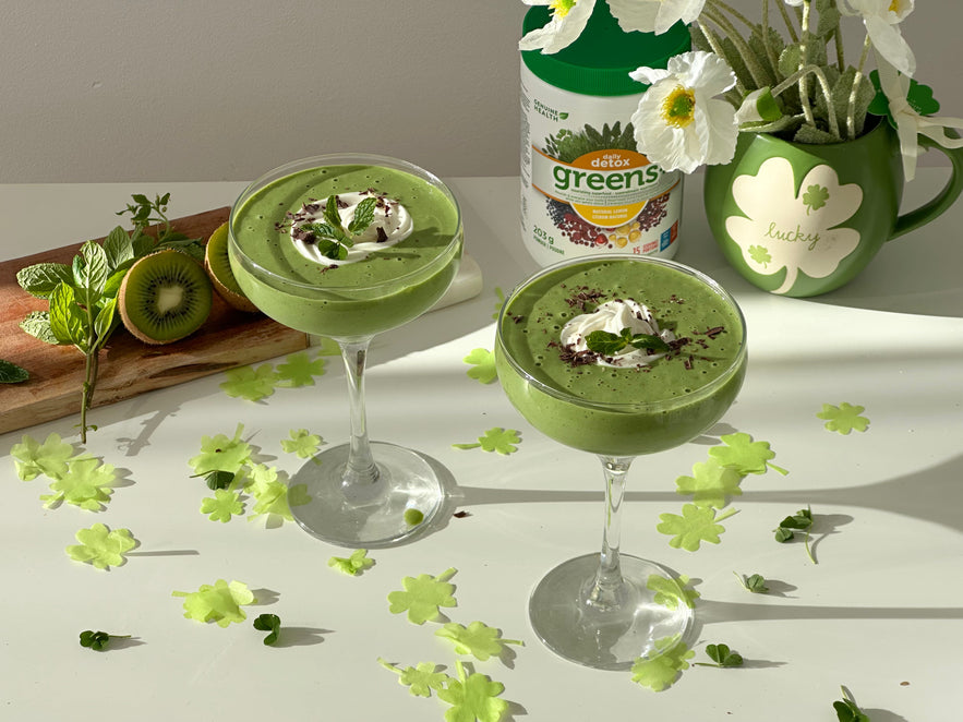 Nutrient-Packed Shamrock Shake