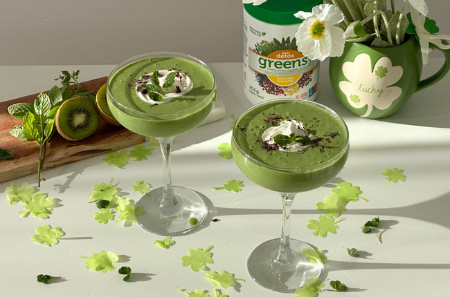 Nutrient-Packed Shamrock Shake