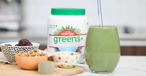 Coconut Matcha Vanilla Smoothie