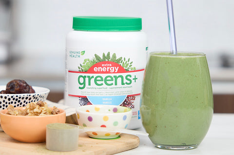 Coconut Matcha Vanilla Smoothie