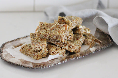 Orange Omega No-Bake Granola Bars