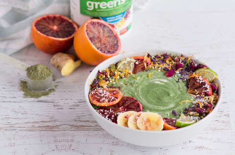 Green Detox Smoothie Bowl