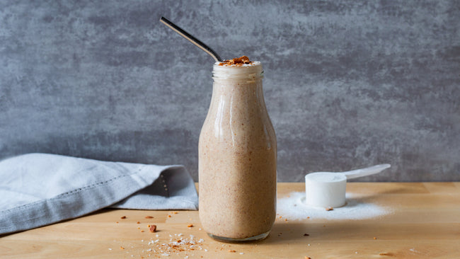 Cinnamon Almond Butter Smoothie