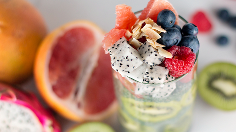 Fruity Green Chia Pudding