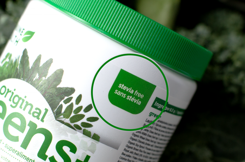 greens+ original- now offered in a stevia free format