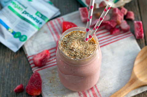 Strawberry Rhubarb Smoothie
