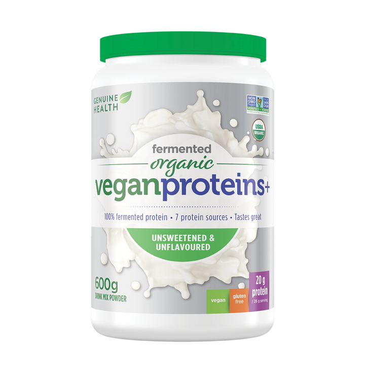 fermented organic vegan protein unflavoured