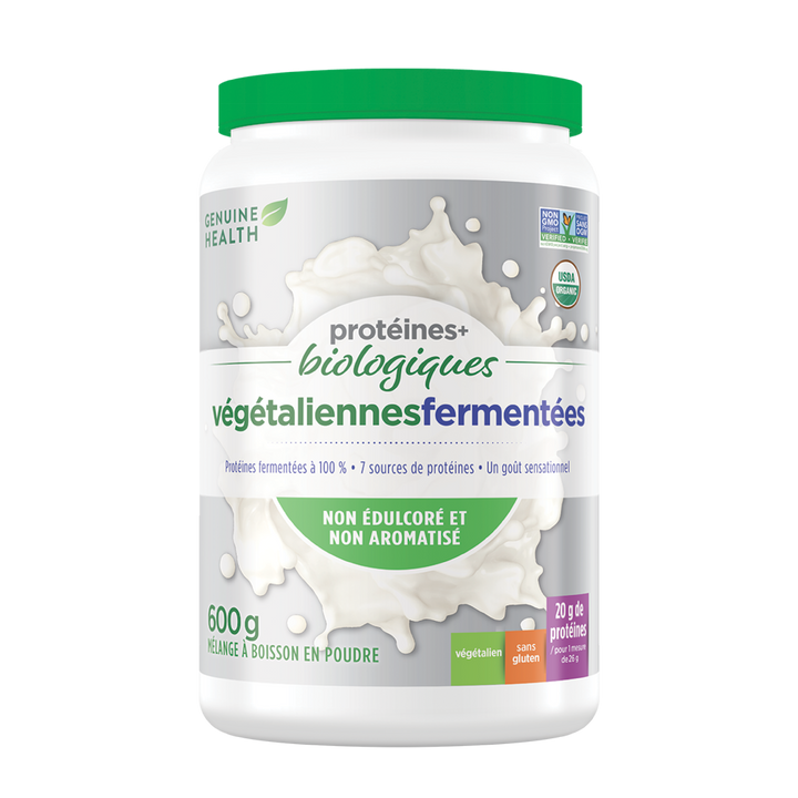 fermented organic vegan protein unflavoured