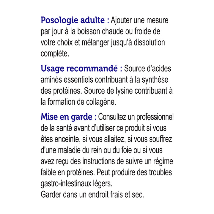 collagène pur de source marine | non aromatisé non édulcoré, sans stévia