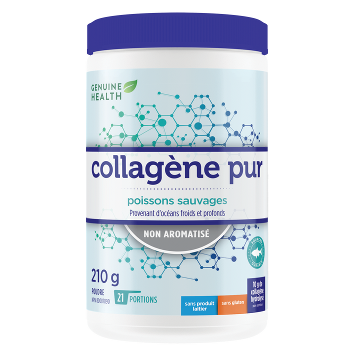 Genuine Health marine collagen unflavoured 21 servings