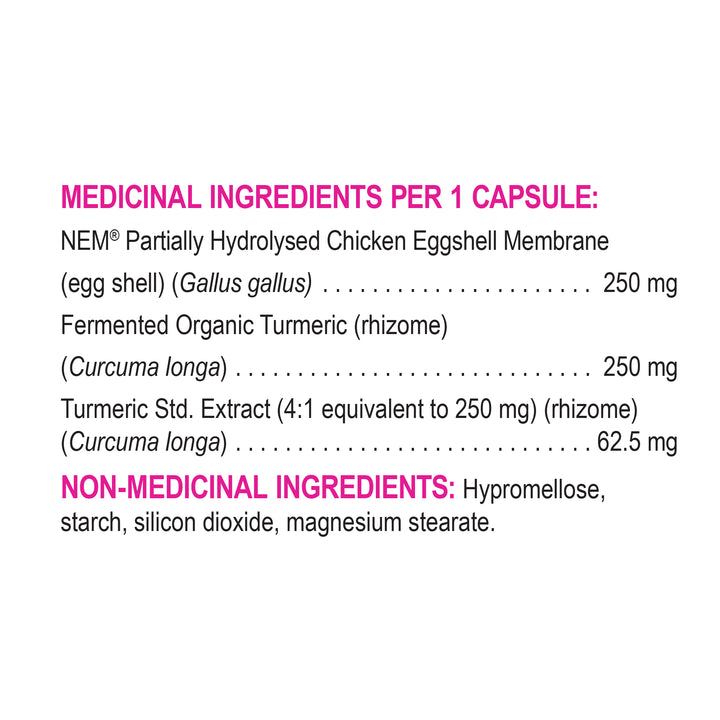 with NEM® & turmeric