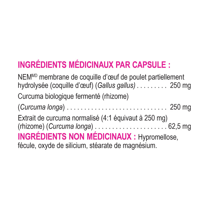 avec NEM® et curcuma