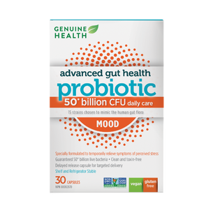 Genuine Health stress-reducing probiotic 50 billion|EN