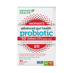 |Genuine Health UTI-preventing probiotic  |50 billion |30 capsules