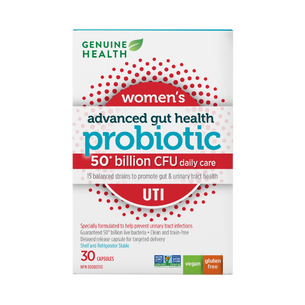 |Genuine Health UTI-preventing probiotic  |50 billion |30 capsules