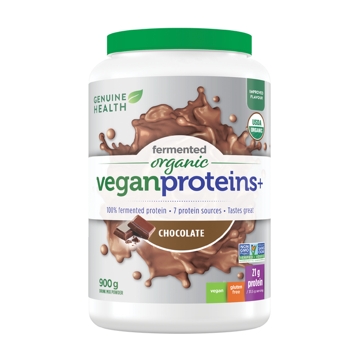fermented organic vegan protein chocolate