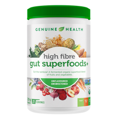 high fibre gut superfoods+ | unflavoured unsweetened, stevia free