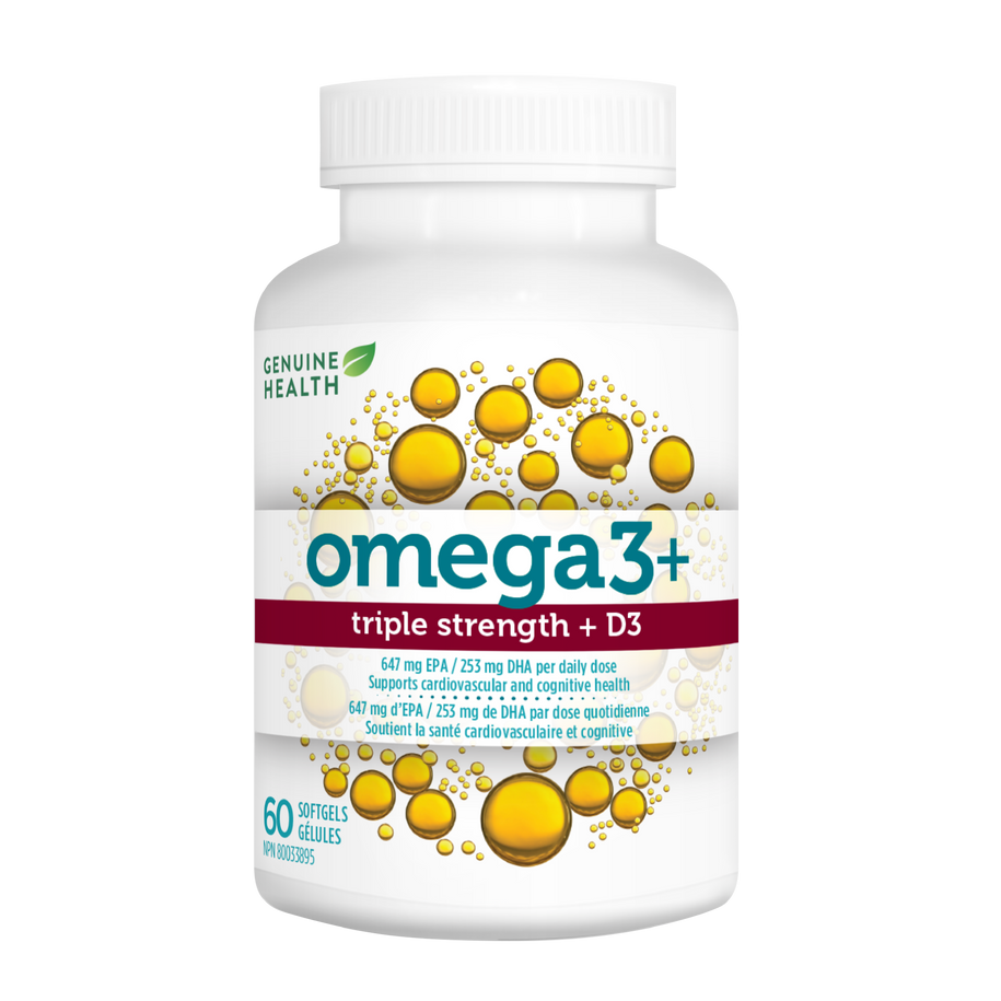 Genuine Health Omega 3 Fish Oils Collection